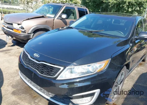 2013 Kia Optima Hybrid Ex from USA, damaged, VIN KNAGM4AD8D5059962